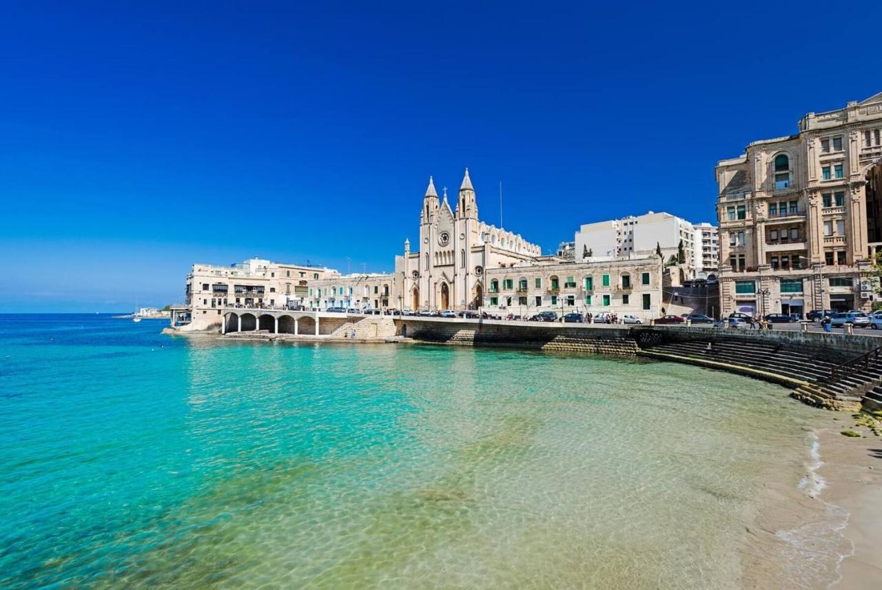 Luxury Home On Saint Julians Bay San Ġiljan Extérieur photo